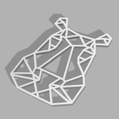 Tượng Hà Mã Hình Học