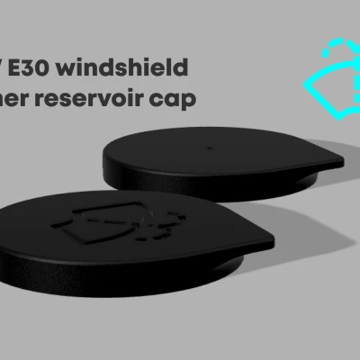 Nắp Bình Nước Rửa Kính BMW E30 Cải Tiến