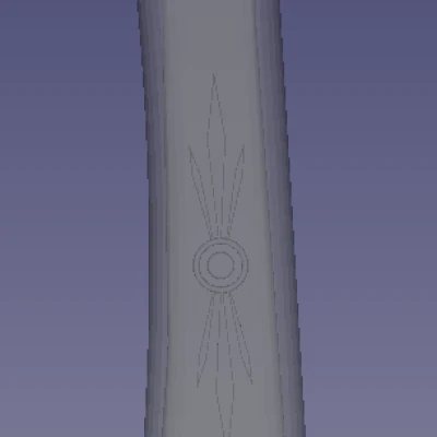 Kiếm Bất Hoại - Hướng dẫn in 3D