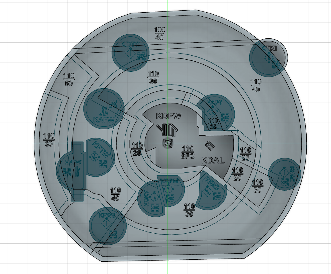 Khu vực Đầu cuối KDFW (Điều chỉnh theo Tài liệu Bổ sung Kiểm tra)