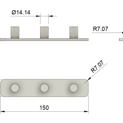 Móc Treo Tường Đa Năng