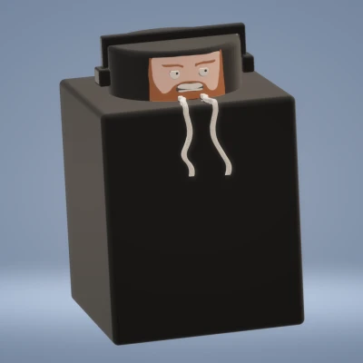 Mô hình CaseOh như một mảnh Lego 1x1