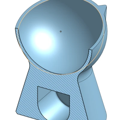 Tô cho mèo đứng có túi đựng tạ đối trọng tích hợp