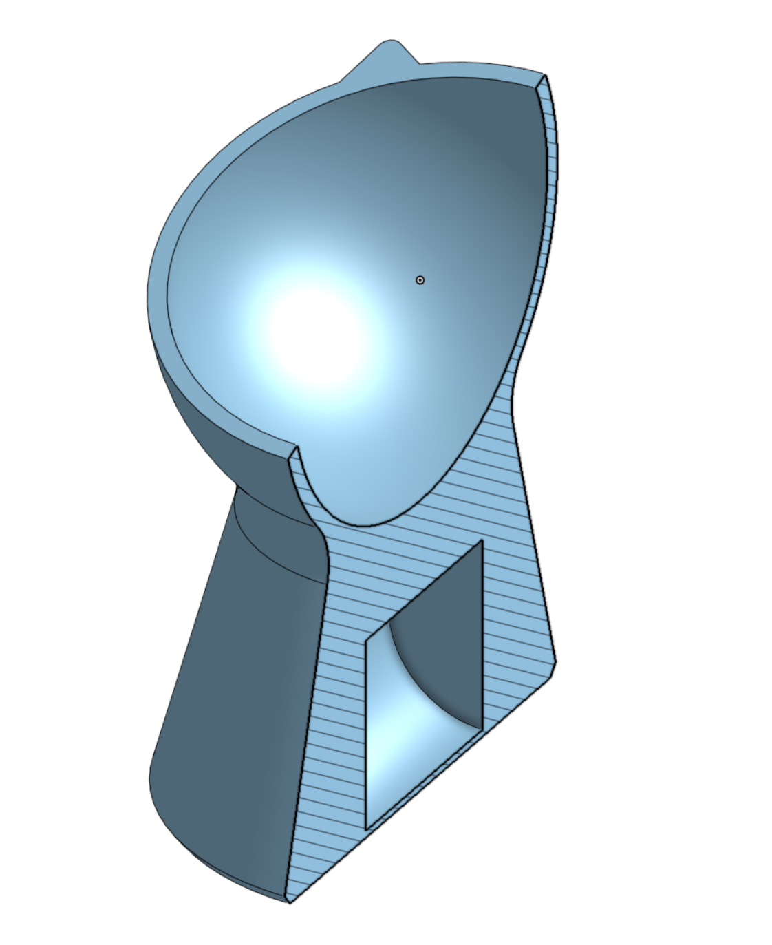 Tô cho mèo đứng có túi đựng tạ đối trọng tích hợp