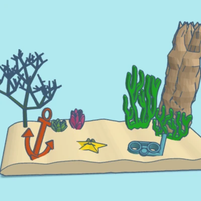 Phụ kiện trang trí hồ cá