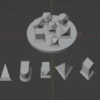 Khuôn Nắp Giữ Xúc Xắc Module Bằng Blender