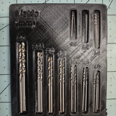 Hộp Đựng Mũi Khoan Siêu Nhỏ Harbor Freight