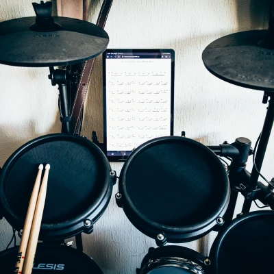 Giá Đỡ Máy Tính Bảng/Điện Thoại/Giấy Nhạc Tùy Chỉnh Cho Rack Alesis Nitro Mesh / E-Drum