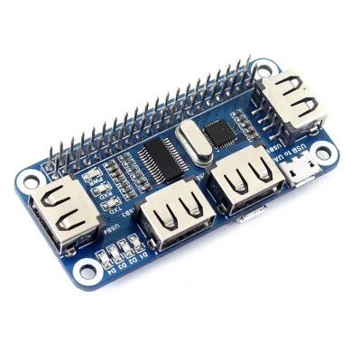 Vỏ Case Cho Raspberry Pi Zero W2 và Hub USB 4 Cổng Từ Aliexpress