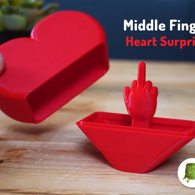 Trái Tim Ngón Tay Giữa Bất Ngờ