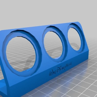 Hộp đựng Huy chương / Tiền xu Disney World (x1, x2, x3, x4)