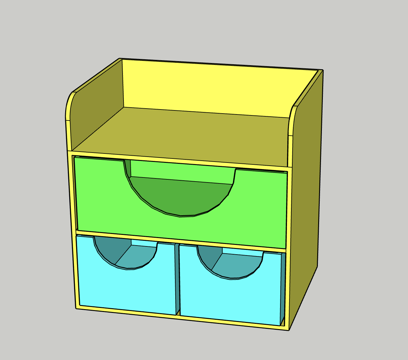 Tổ Chức Bàn Làm Việc GT168