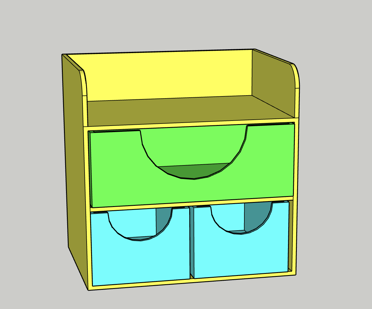 Tổ Chức Bàn Làm Việc GT168