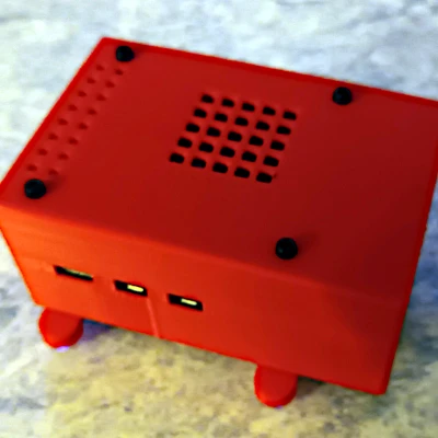 Case Raspberry Pi 5 - Hỗ trợ Tản nhiệt chủ động & NVME SSD