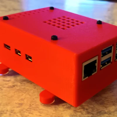 Case Raspberry Pi 5 - Hỗ trợ Tản nhiệt chủ động & NVME SSD