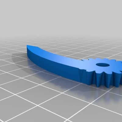 Càng gắp cho robot có bánh răng 90 độ