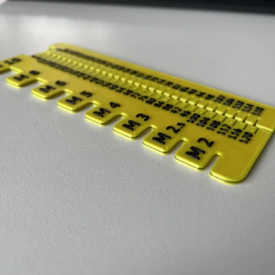 Dụng cụ đo ốc, M2-M10, 4-120mm