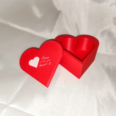 Hộp "Nhà là nơi trái tim thuộc về" Lễ Tình Nhân