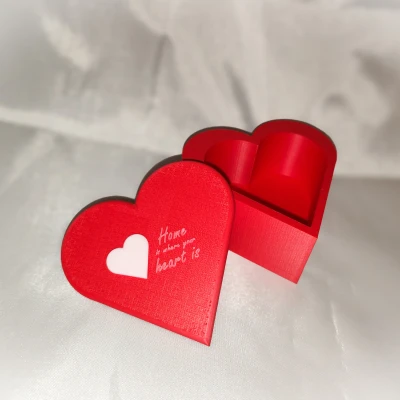 Hộp "Nhà là nơi trái tim thuộc về" Lễ Tình Nhân