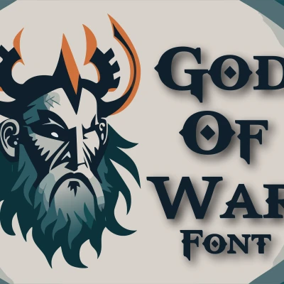 Font Chữ Thần Chiến Tranh (God Of War Font)