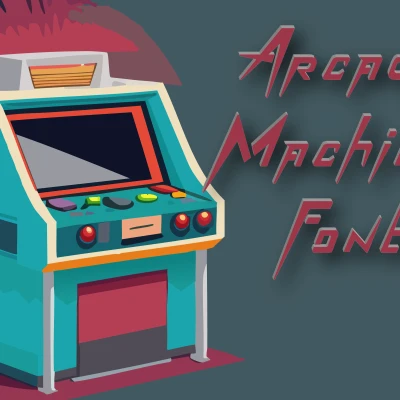 Font Chữ Máy Game Thùng