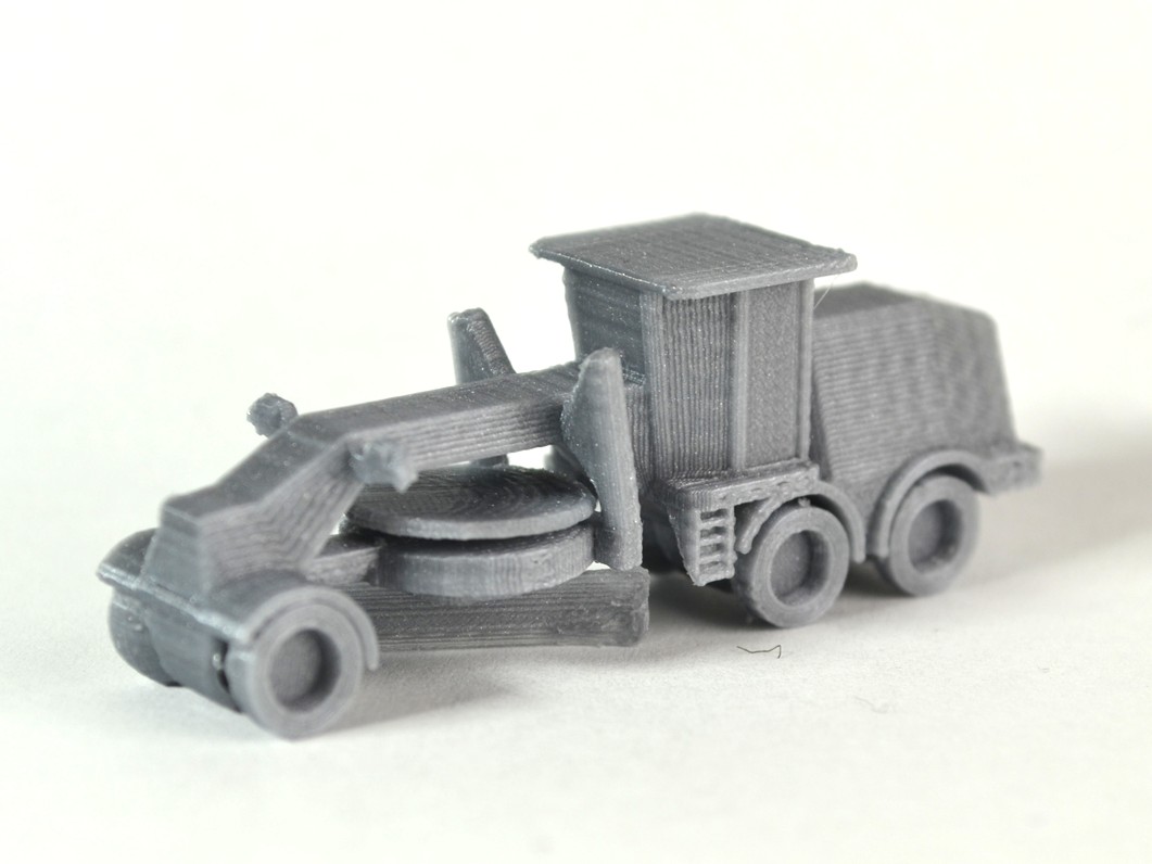 Xe Lu - Mẫu In 3D Chạy Được