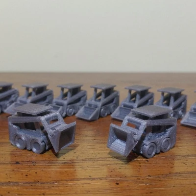 Xe Lái Trượt (Skid Steer)