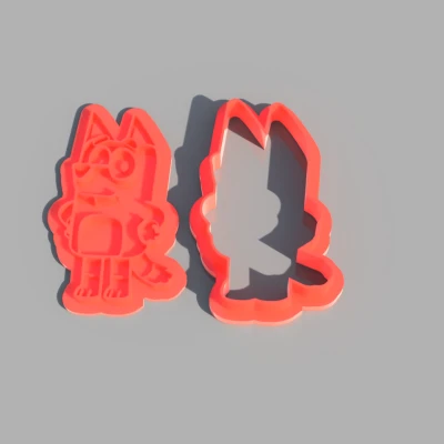 Khuôn Cắt Bánh và Đóng Dấu Bluey