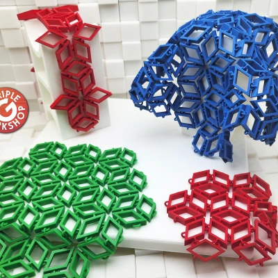 Mô hình Lưới Kim Cương Linh Hoạt ⬨ 5 Mẫu