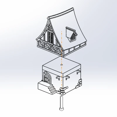 Ngôi nhà Thời Trung Cổ Nhỏ