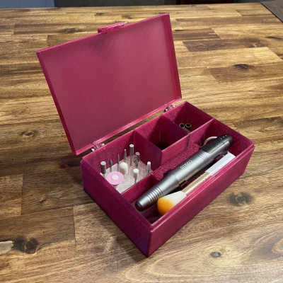 Hộp Đựng Máy Mài Móng "COSLUS"