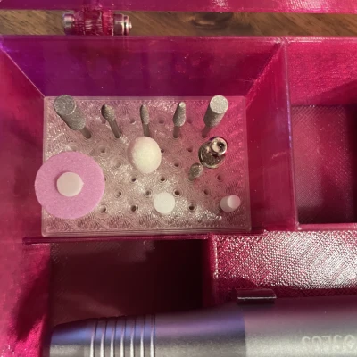 Hộp Đựng Máy Mài Móng "COSLUS"