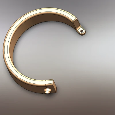 Ống Bourdon - Cảm biến Áp suất/Chân không Tự Chế