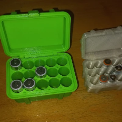 Hộp đựng pin AA cho 15 viên