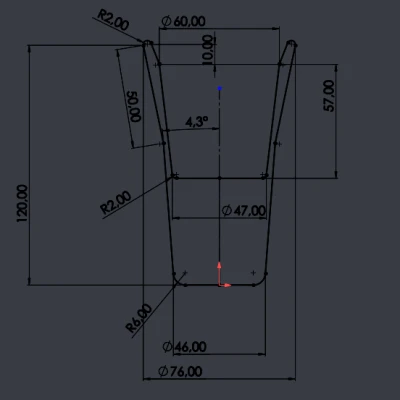 Chậu Voronoi cho Ly Thủy Tinh