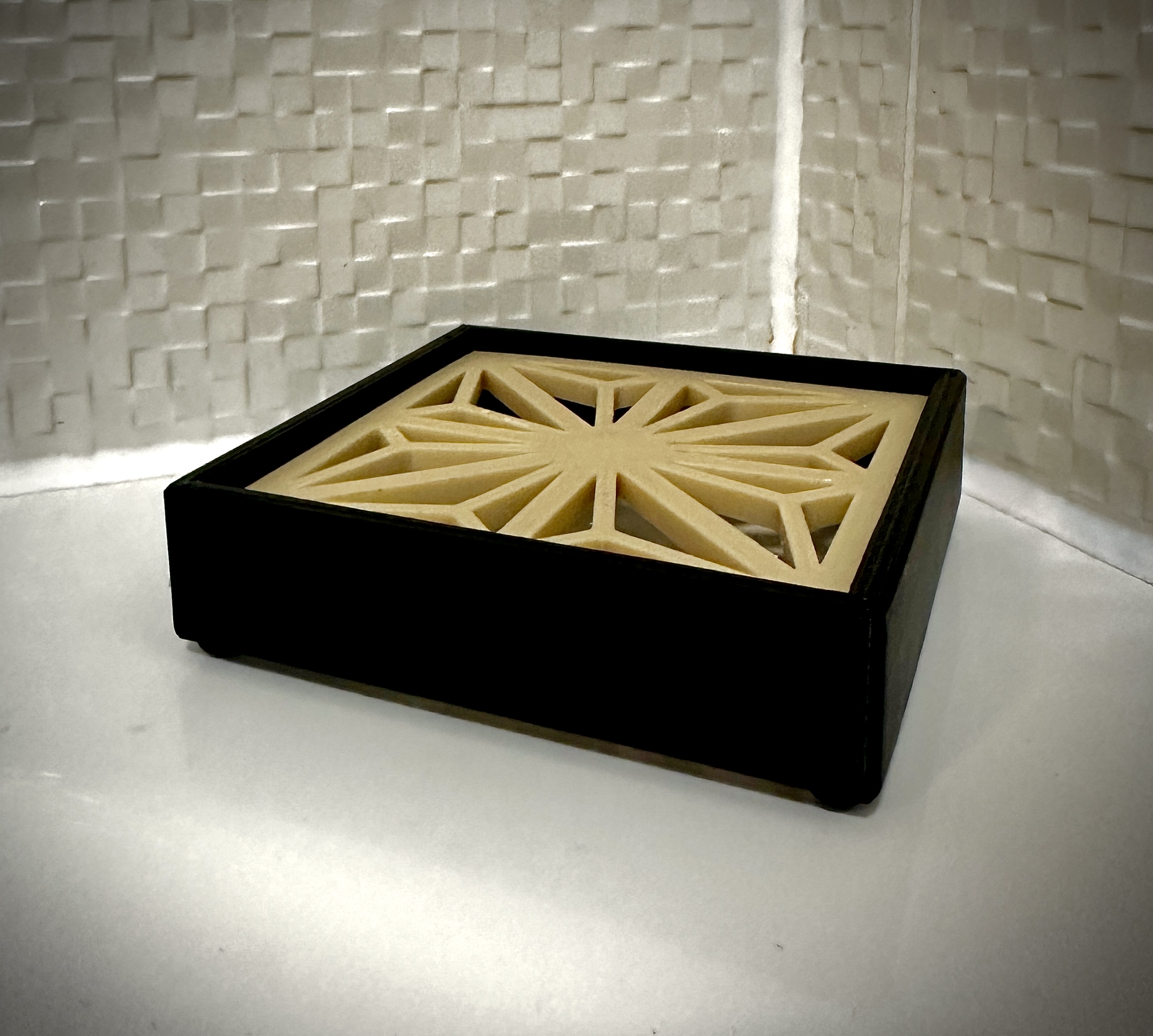 Hộp Đựng Xà Phòng Phong Cách Kumiko Nhật Bản