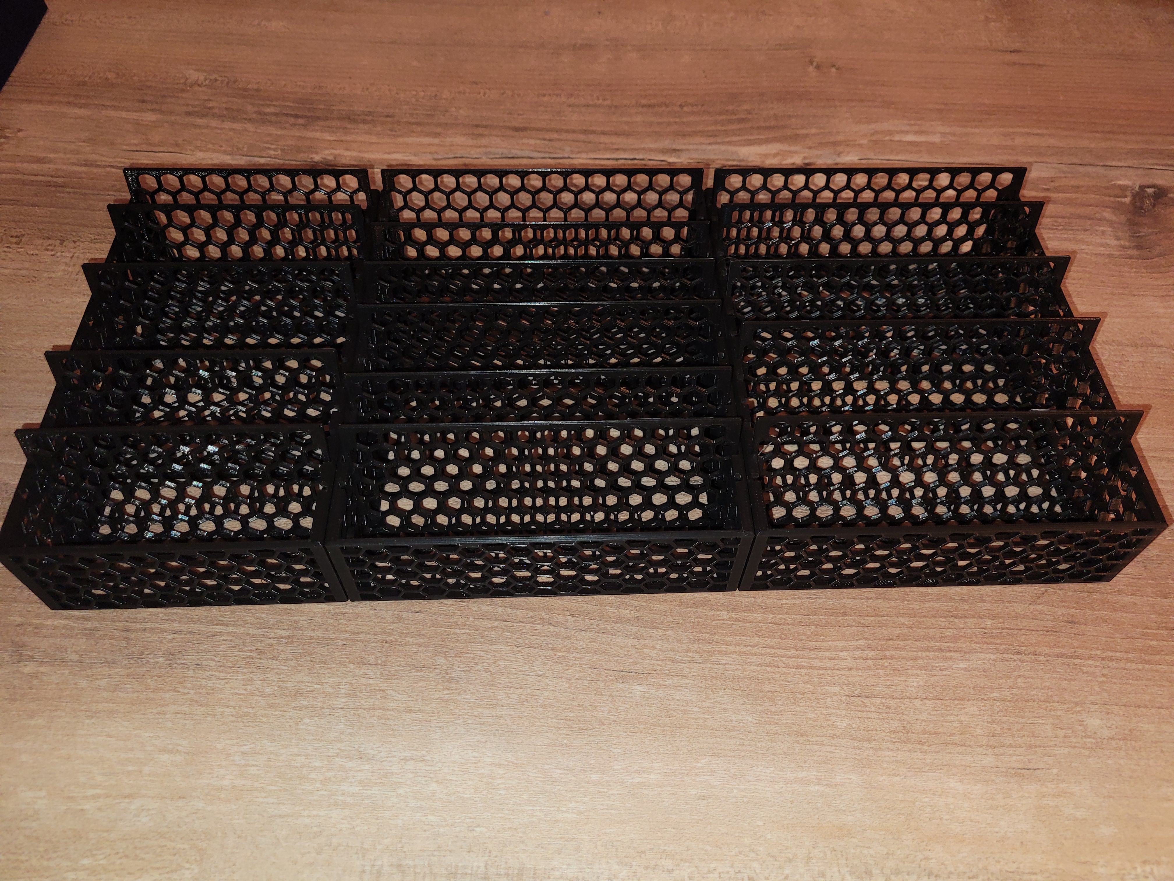 Hộp Tổ Chức Hạt Giống / Gia Vị Chia Ngăn Linh Hoạt, Low Poly, Kết Nối Được