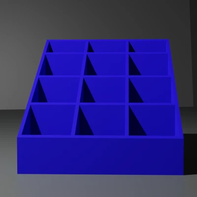 Kệ đựng túi trà - Bậc thang giúp xem túi dễ dàng