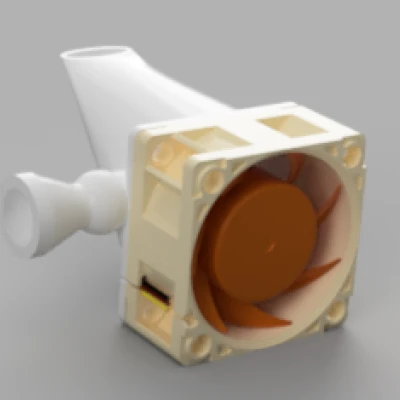 Bộ Hút Khói Kẹp Giữ Hàn Thứ Ba Quạt 4020