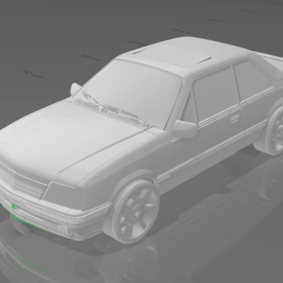 Vỏ Xe Chevrolet Monza Classic 500 Open Z V16 Tỷ Lệ 94mm