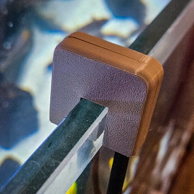 Kẹp Ống Khí Máy Bơm Hồ Cá 6mm (Nhiều Độ Dày Kính)