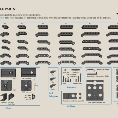 Varioboom (giá đỡ micro dạng kẹp c)
