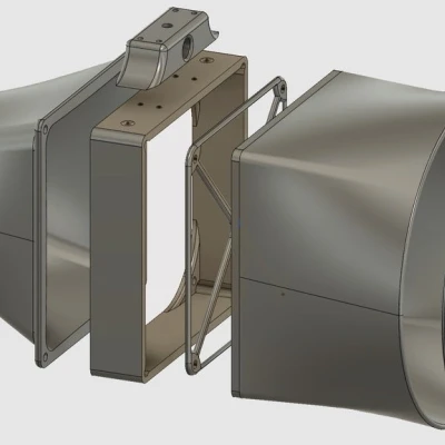 Máy hút khói quạt 120mm & 140mm - Đầu hút lớn