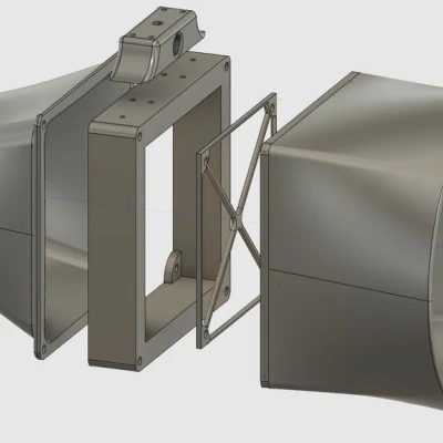 Máy hút khói quạt 120mm & 140mm - Đầu hút lớn