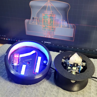 Space Mushroom Remix: Nút vặn kiểu UFO có đèn LED