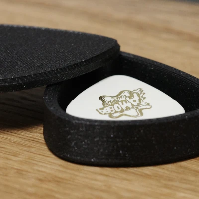 Hộp Xoay Đựng Pick Guitar