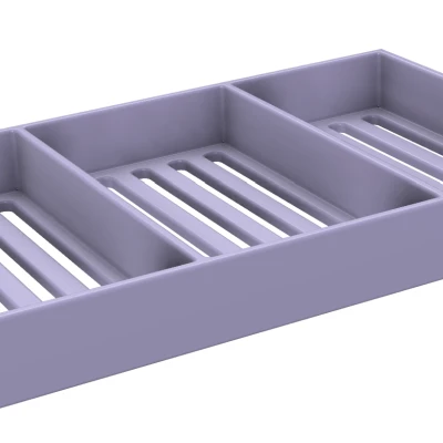 Khay Đựng Bọt Biển và Bàn Chải Rửa Móng