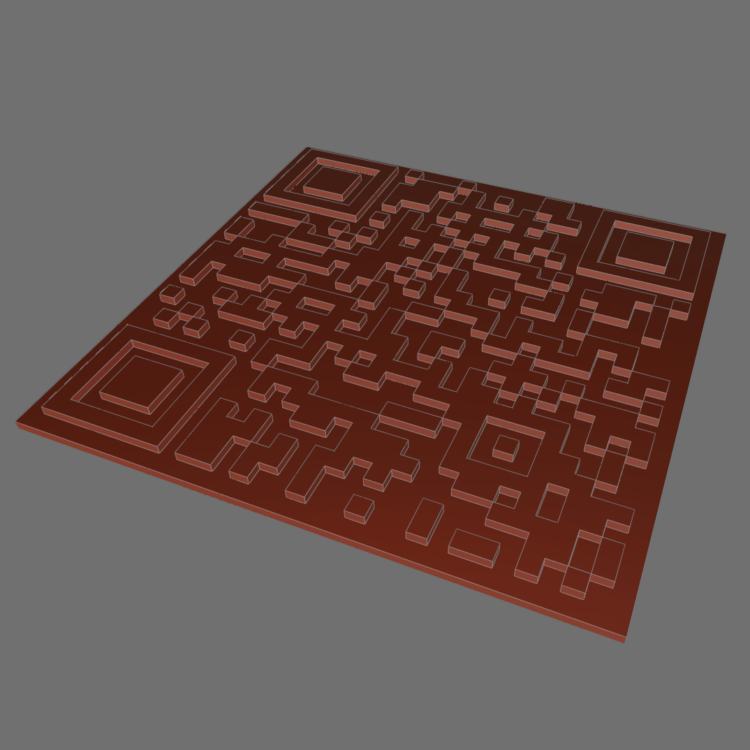 Mã QR Rickroll (kèm đế)