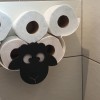 Kệ Giấy Vệ Sinh Hình Cừu - Dán Băng Dính Đôi - Thumbnail 1