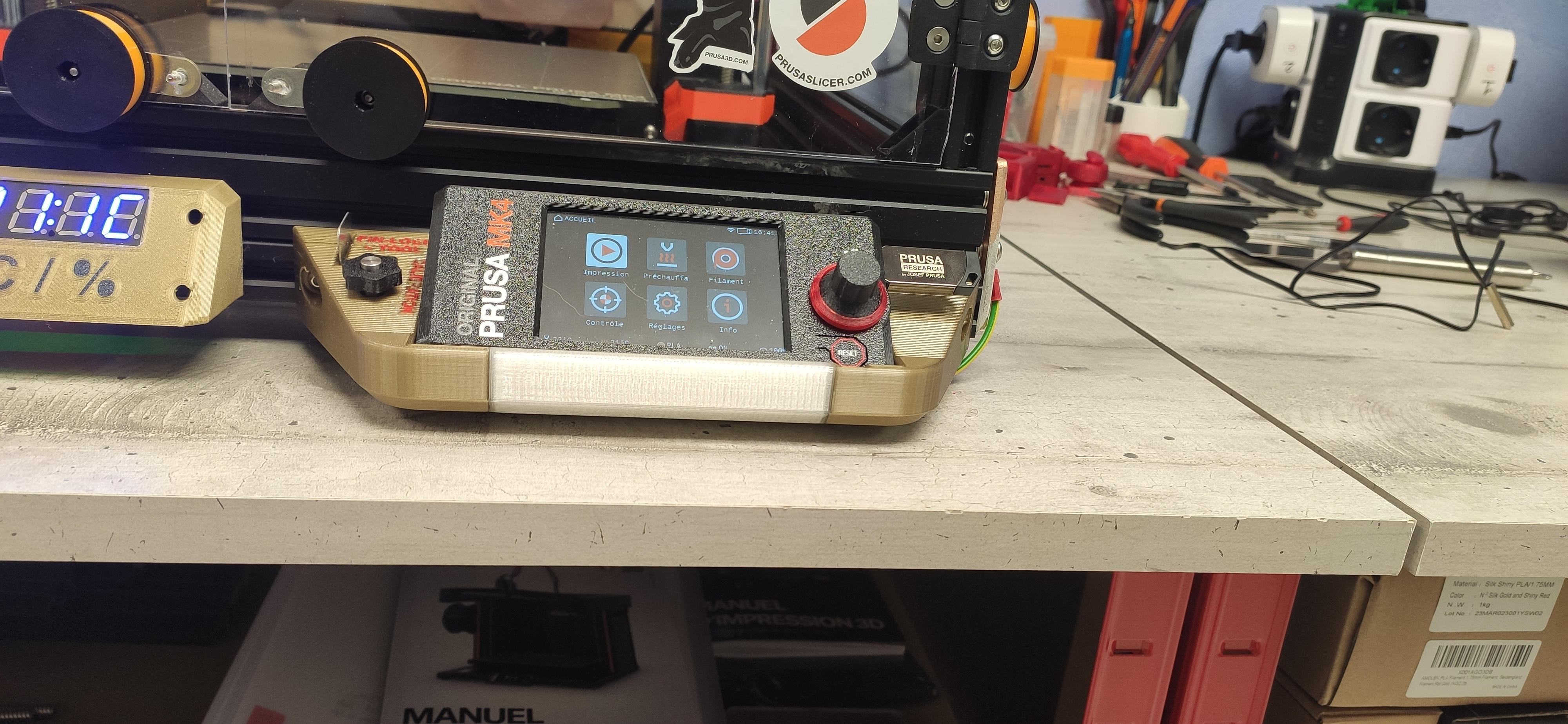 PRUSA XLCD Vệ Sinh Màn Hình Vừa Khít Bản Remix